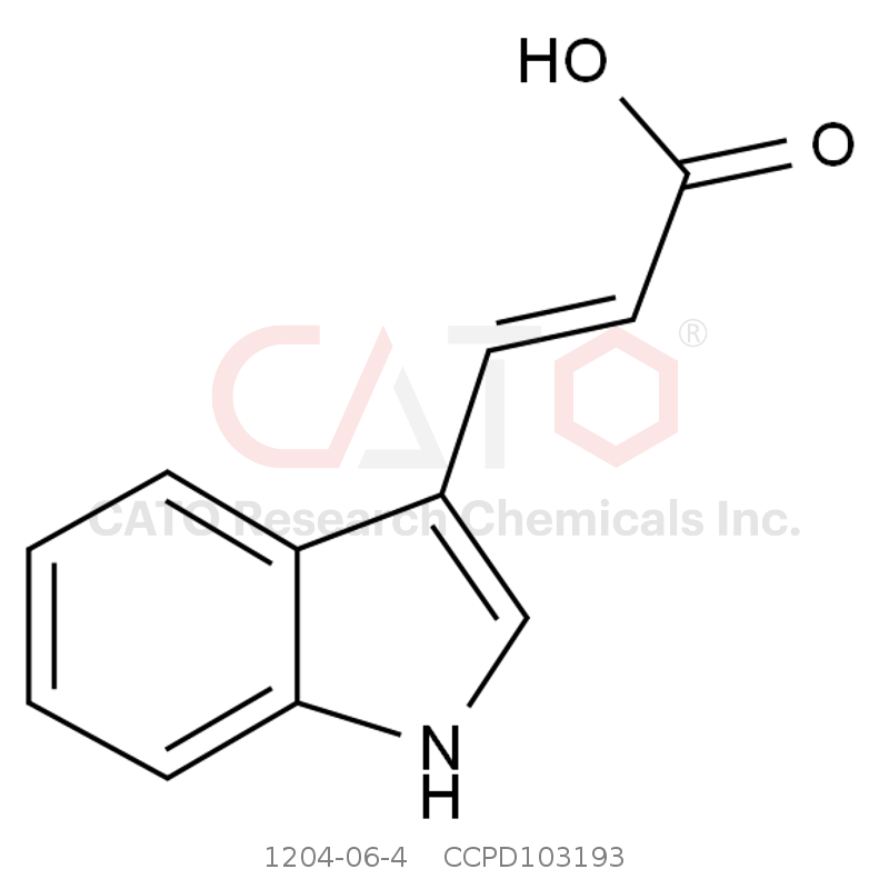 CAS No.:1204-06-4,3-Indoleacrylic Acid