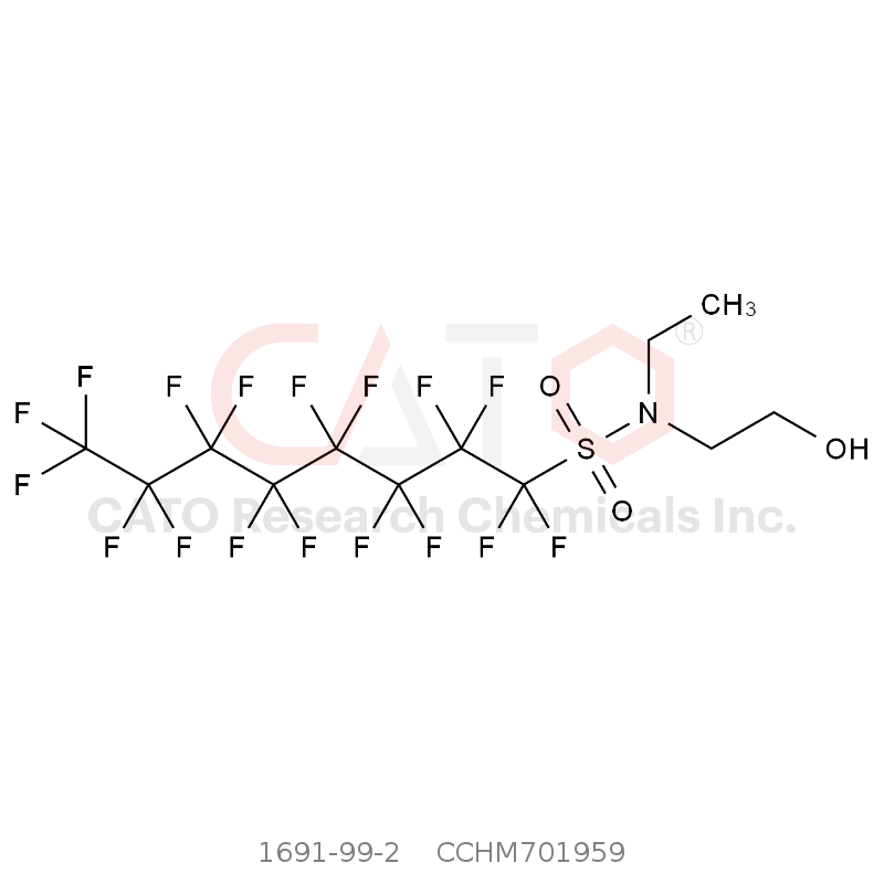 CAS No.:1691-99-2,N-Ethyl-N-(2-hydroxyethyl)perfluorooctylsulphonamide