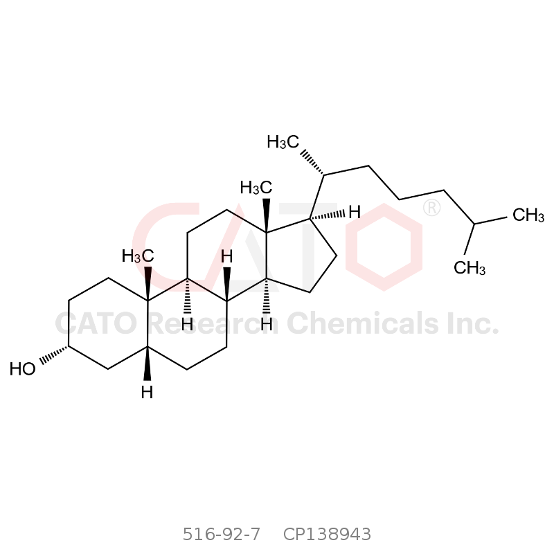 CAS No.:516-92-7,epi-粪固醇