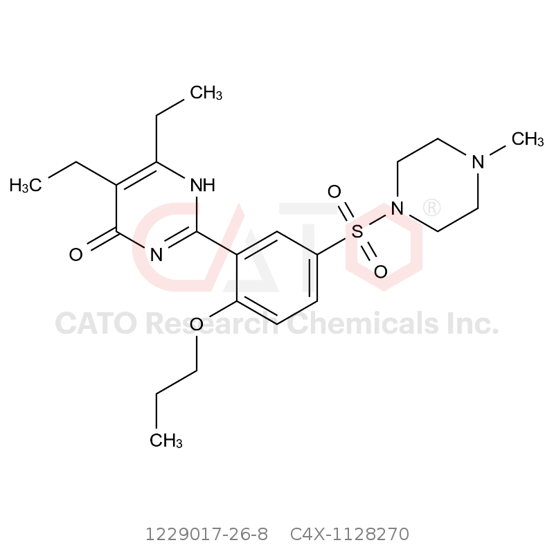CAS No.:1229017-26-8,西地那非杂质270