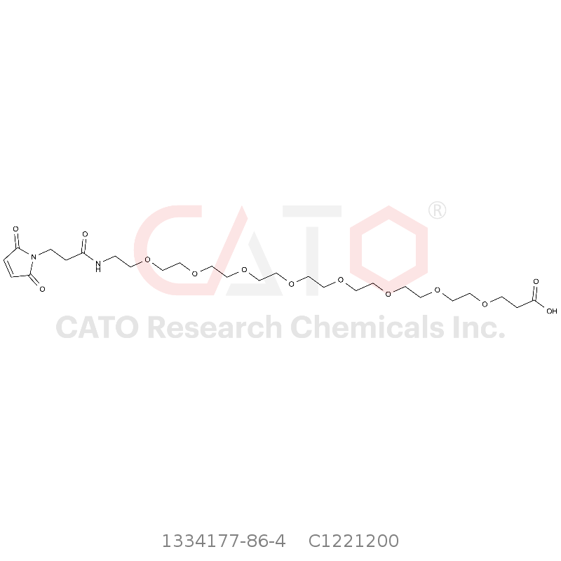CAS No.:1334177-86-4,马来酰亚胺基八聚乙二醇丙酸