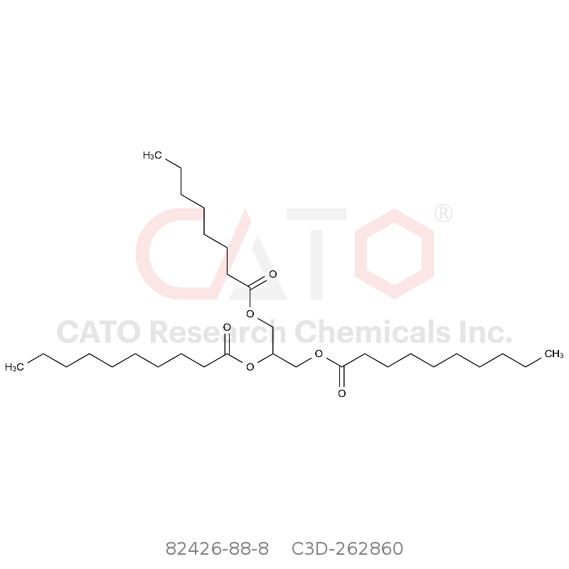 CAS No.:82426-88-8,1,1′-[1-[[(1-氧代辛基)氧基]甲基]-1,2-乙二基]癸酸酯