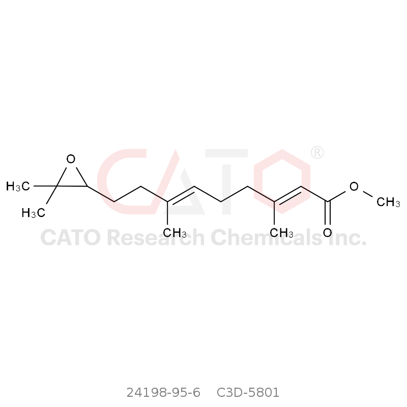 CAS No.:24198-95-6,反式-10，11-环氧法呢烯酸甲酯