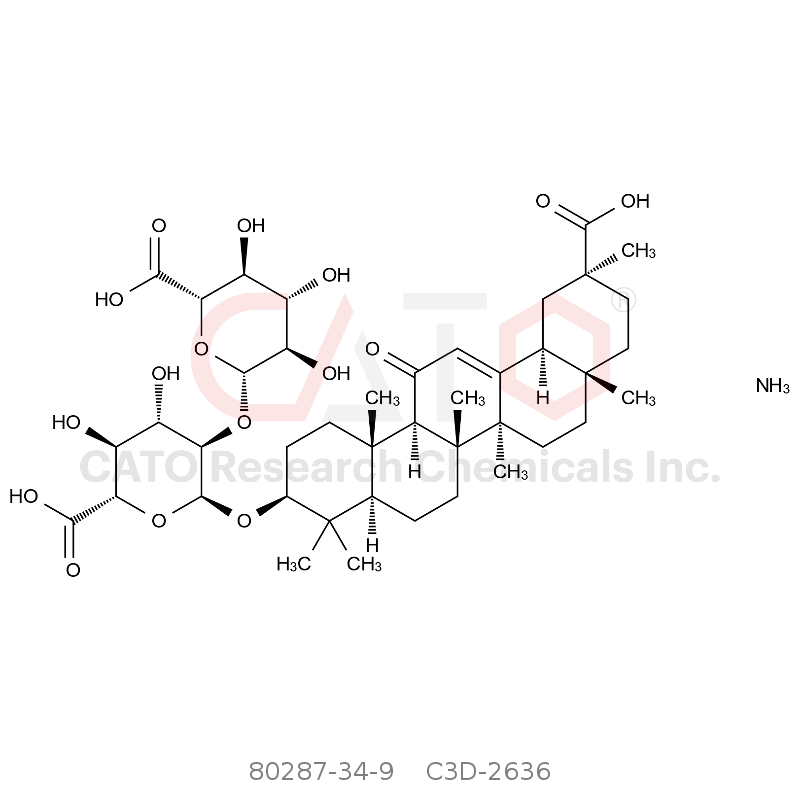CAS No.:80287-34-9,18α-甘草酸铵盐