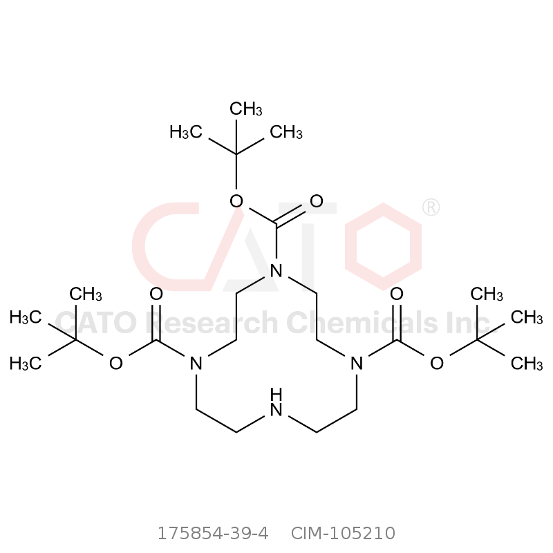 CAS No.:175854-39-4,Tri-tert-Butyl 1,4,7,10-tetraazacyclododecane-1,4,7-tricarboxylate