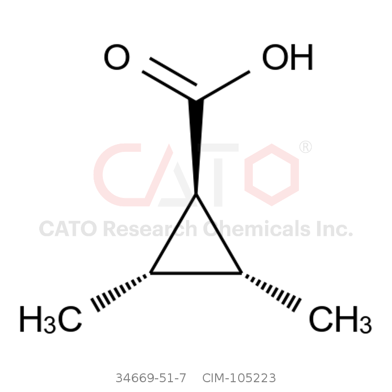 CAS No.:34669-51-7,rel-(1r,2R,3S)-2,3-Dimethylcyclopropane-1-carboxylic acid
