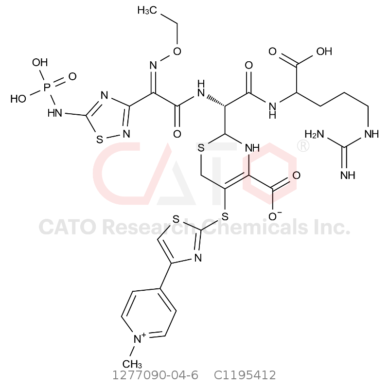 CAS No.:1277090-04-6,Ceftaroline Fosamil Impurity C2