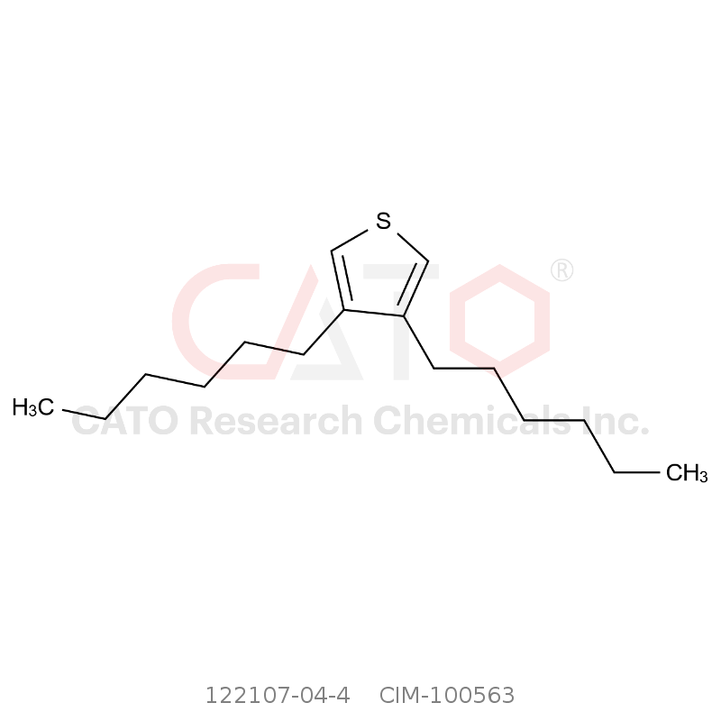 CAS No.:122107-04-4,3,4-Dihexylthiophene