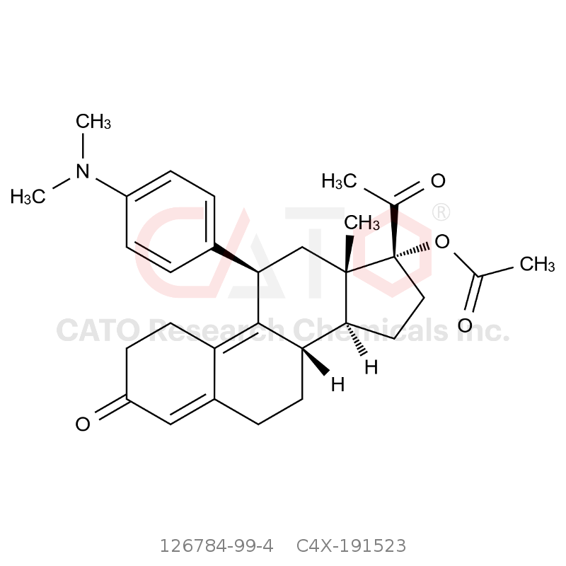 CAS No.:126784-99-4,Ulipristal Acetate