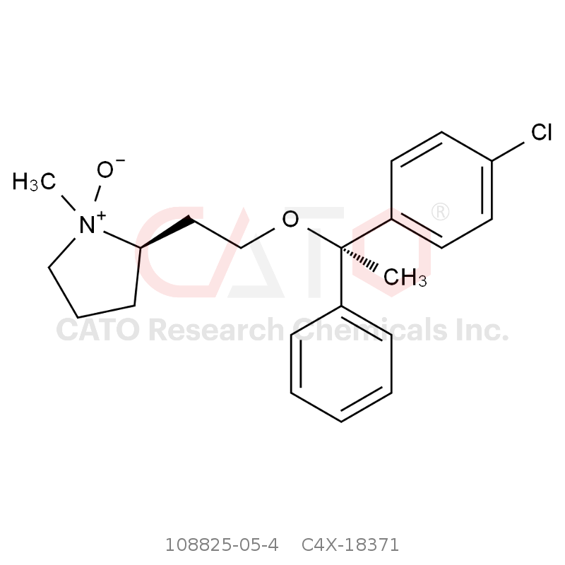 CAS No.:108825-05-4,氯马斯汀EP杂质A（非对映体的混合物）