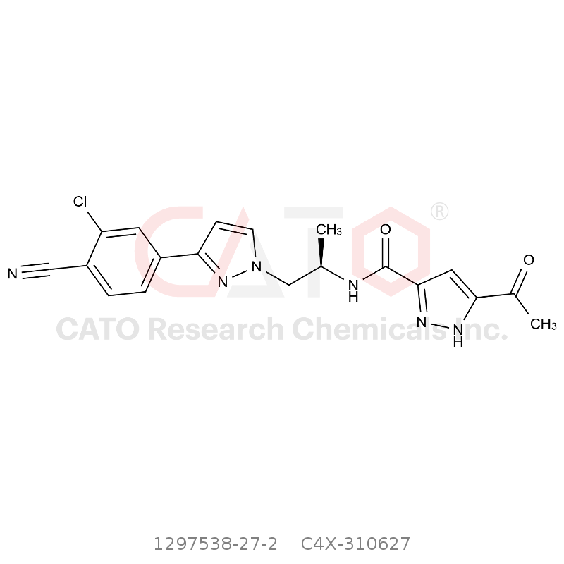 CAS No.:1297538-27-2,Darolutamide Impurity 27