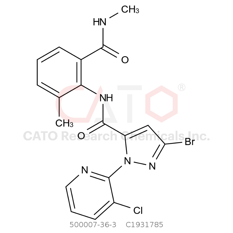 CAS No.:500007-36-3,3-脱氯-4-甲基-氯虫苯甲酰胺