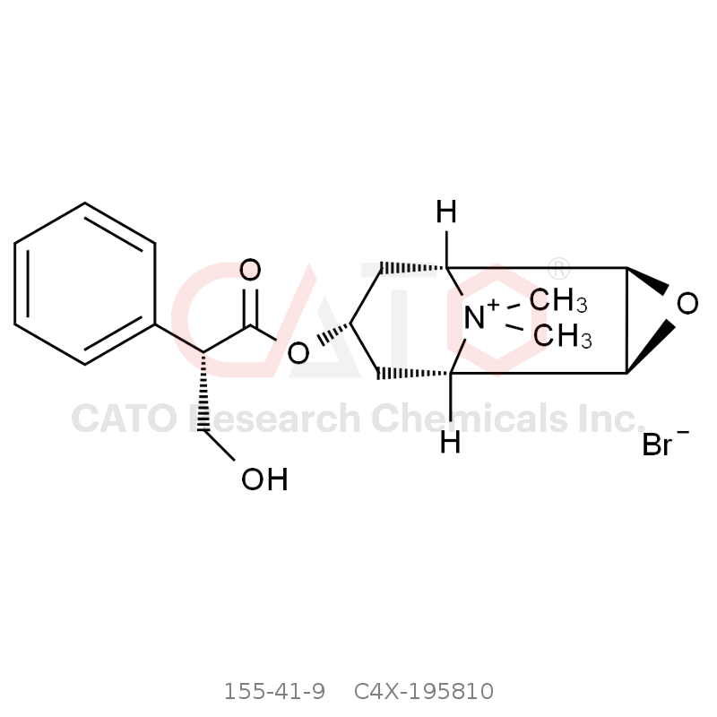 CAS No.:155-41-9,Hyoscine Butylbromide EP Impurity C Bromide
