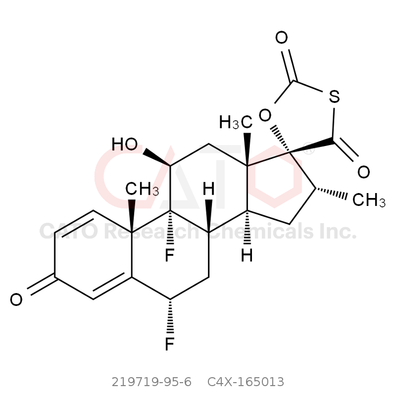 CAS No.:219719-95-6,氟替卡松相关化合物B