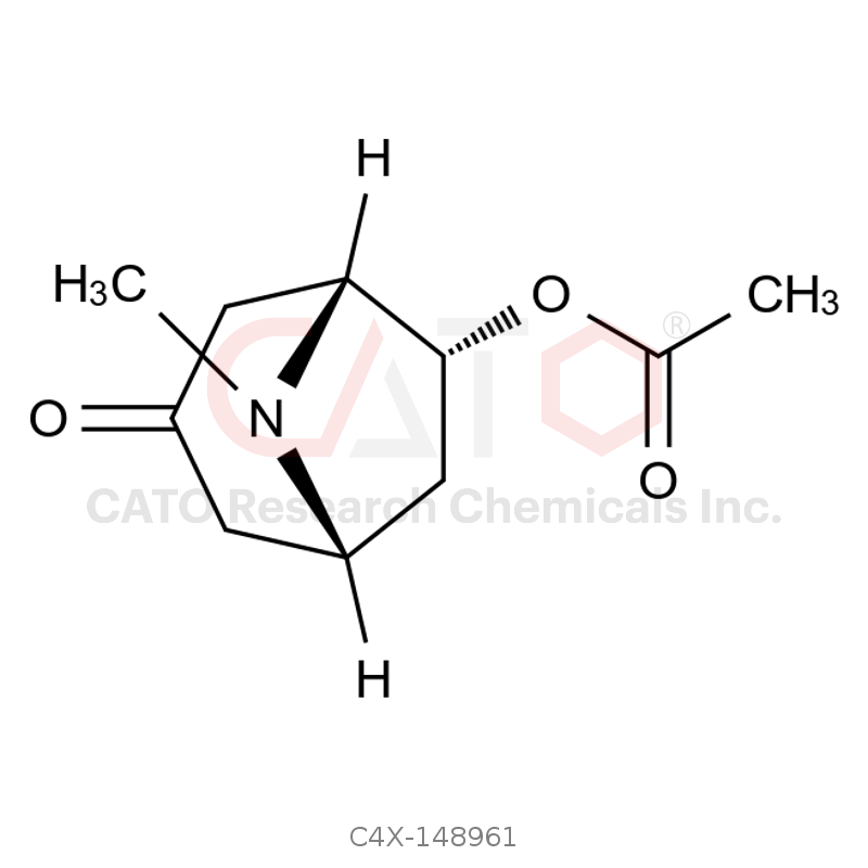 (1R,5R,6R)-8-甲基-3-氧代-8-氮杂双环[3.2.1]辛烷-6-基乙酸酯
