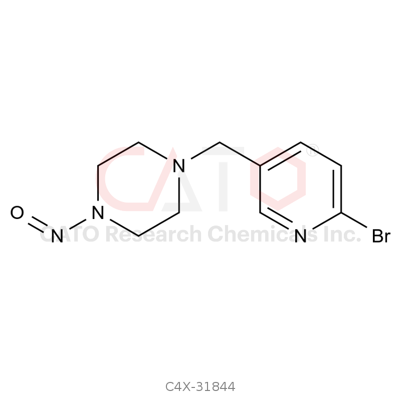 1-((6-bromopyridin-3-yl)methyl)-4-nitrosopiperazine