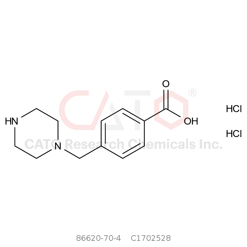 CAS No.:86620-70-4,4-(Piperazin-1-ylmethyl)benzoic acid dihydrochloride