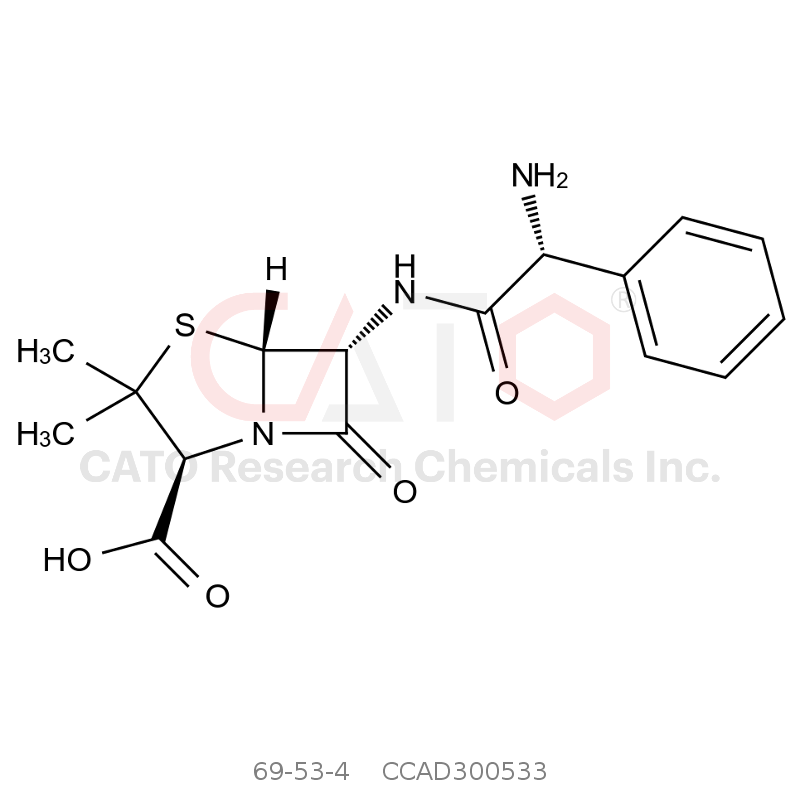 CAS No.:69-53-4,Ampicillin