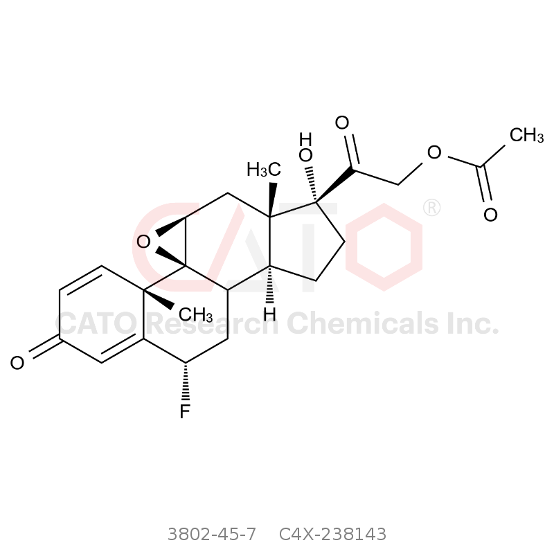 CAS No.:3802-45-7,氟轻松杂质43