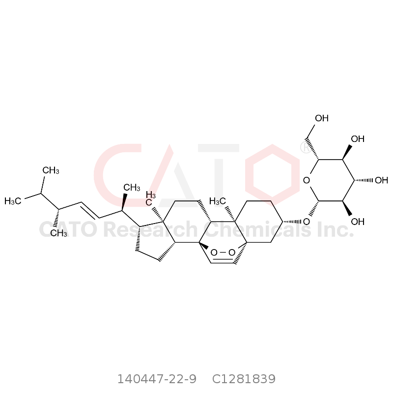 CAS No.:140447-22-9,过氧麦角甾醇3-O-beta-D-吡喃葡萄糖苷