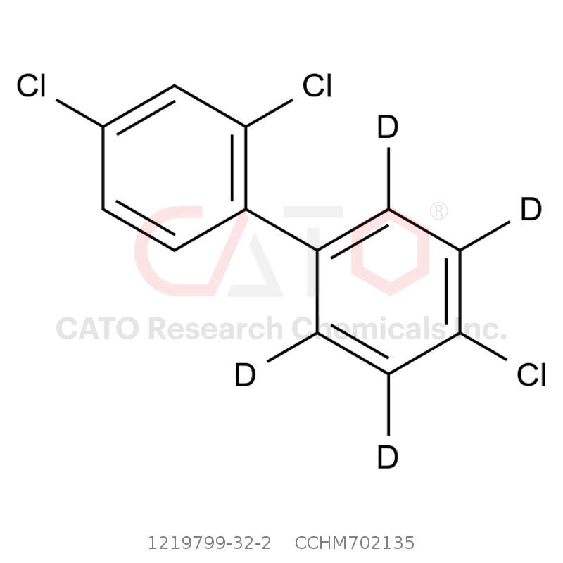 CAS No.:1219799-32-2,2,4,4＇-Trichlorobiphenyl-2＇,3＇,5＇,6＇-d4