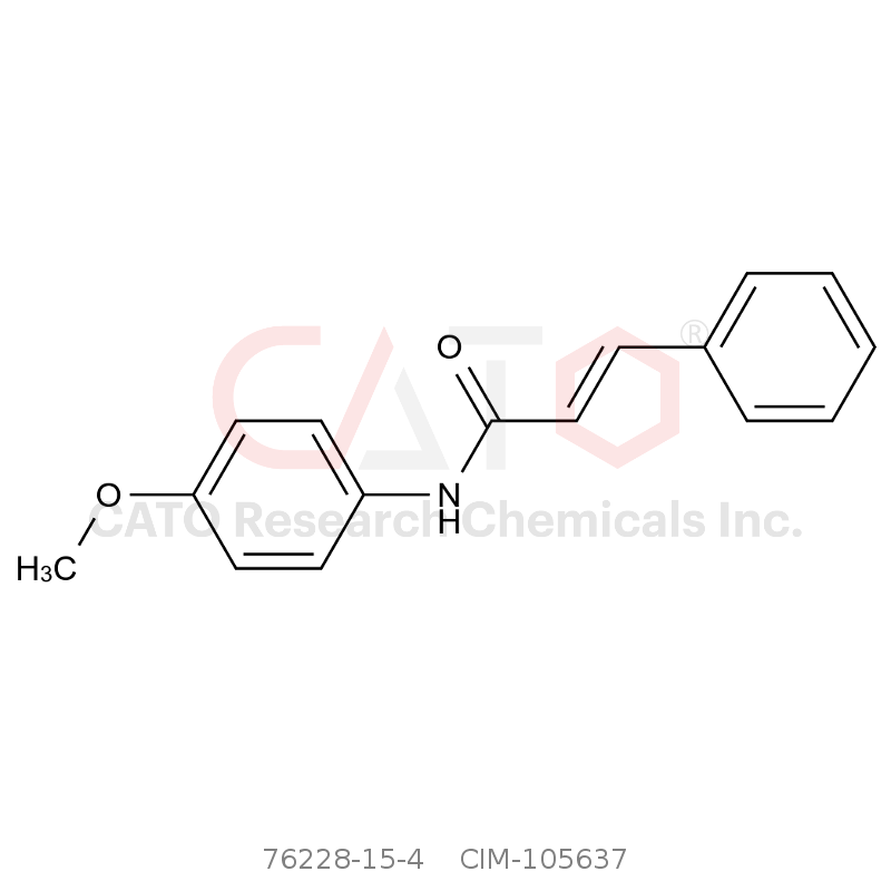 CAS No.:76228-15-4,N-(4-甲氧基苯基)肉桂酰胺