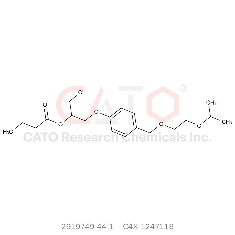 CAS No.:2919749-44-1,Bisoprolol Impurity 118