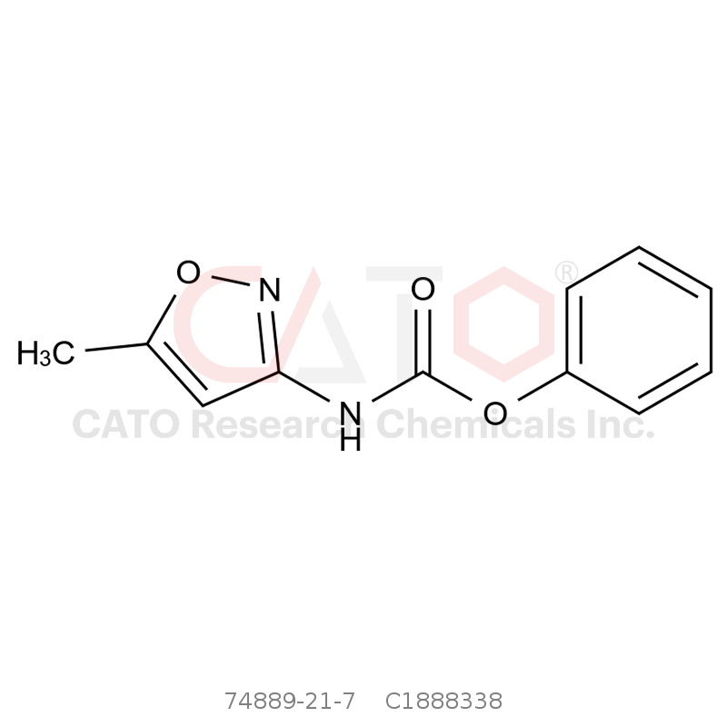 CAS No.:74889-21-7,Phenyl (5-methylisoxazol-3-yl)carbamate