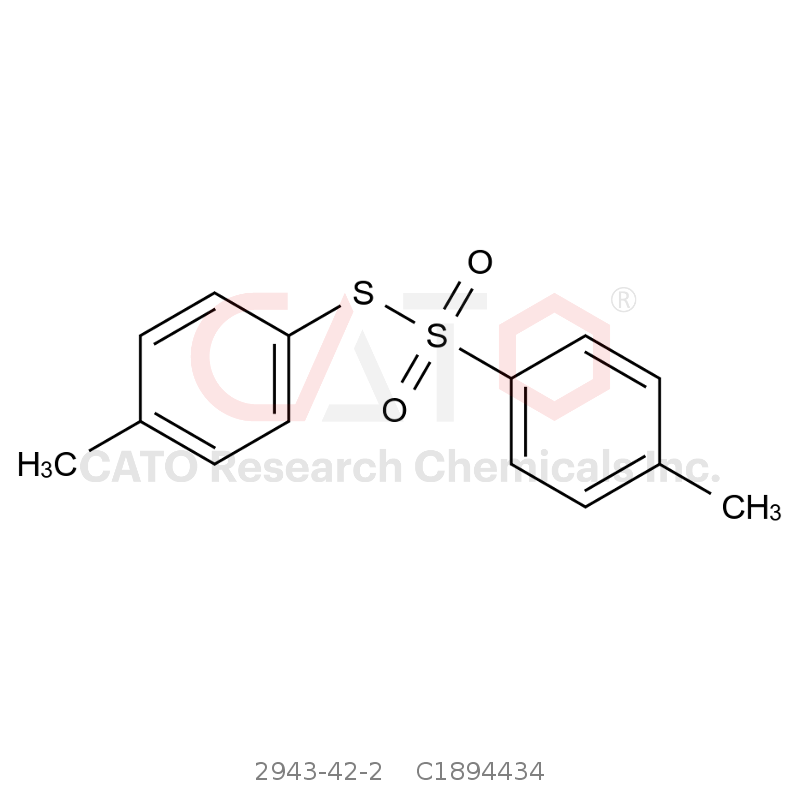 CAS No.:2943-42-2,S-(对甲苯基)4-甲基苯硫代磺酸盐