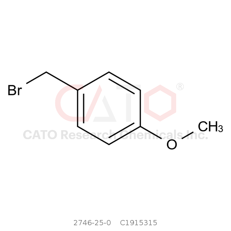 CAS No.:2746-25-0,4-Methoxybromobenzyl (Containing 5% Potassium Carbonate Stabilizer)