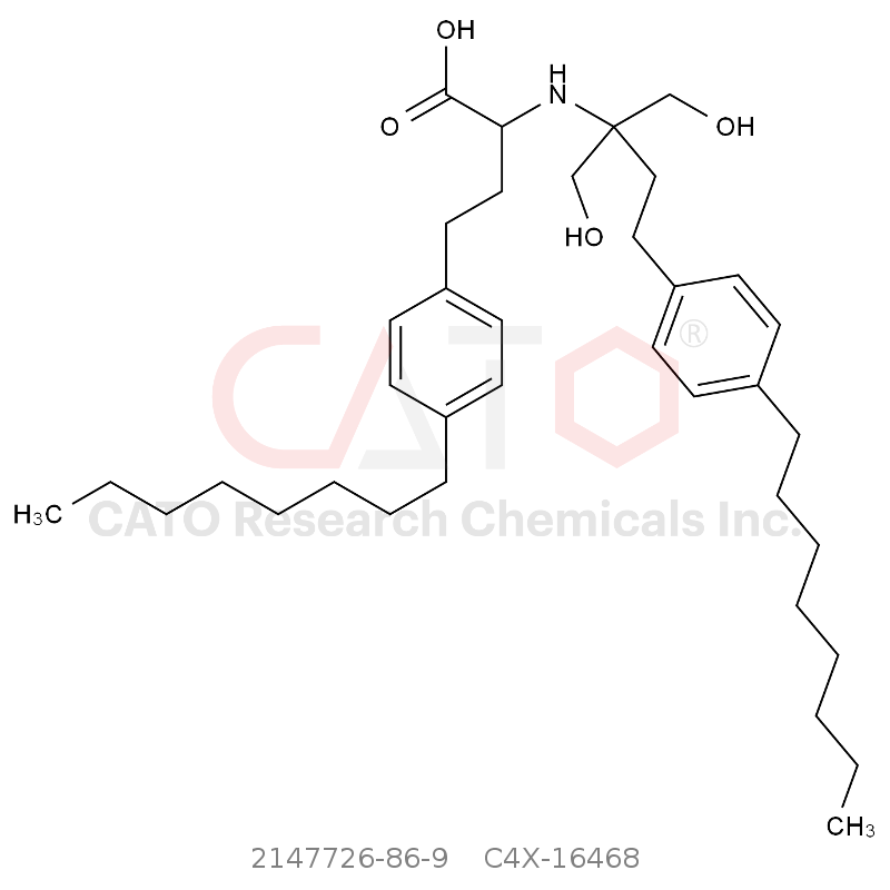 CAS No.:2147726-86-9,Fingolimod Dimer Impurity