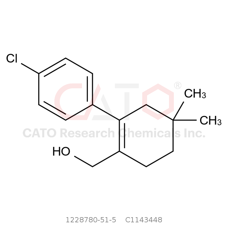 CAS No.:1228780-51-5,(2-(4-氯苯基)-4,4-二甲基环己-1-烯基)甲醇