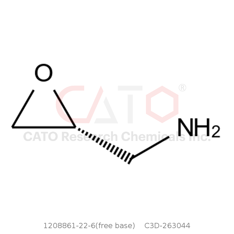 CAS No.:1208861-22-6(free base),(R)-oxiran-2-ylmethanamine HCl