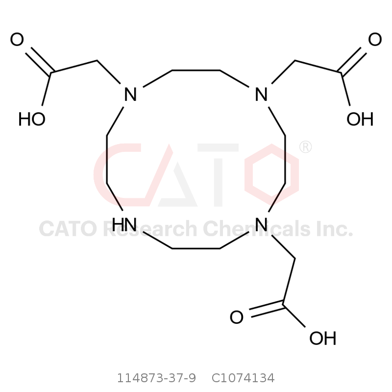 CAS No.:114873-37-9,2,2',2''-(1,4,7,10-Tetraazacyclododecane-1,4,7-triyl)triacetic acid
