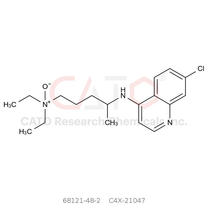 CAS No.:68121-48-2,4-（（7-氯喹啉-4-基）氨基）-N，N-二乙基戊-1-胺氧化物