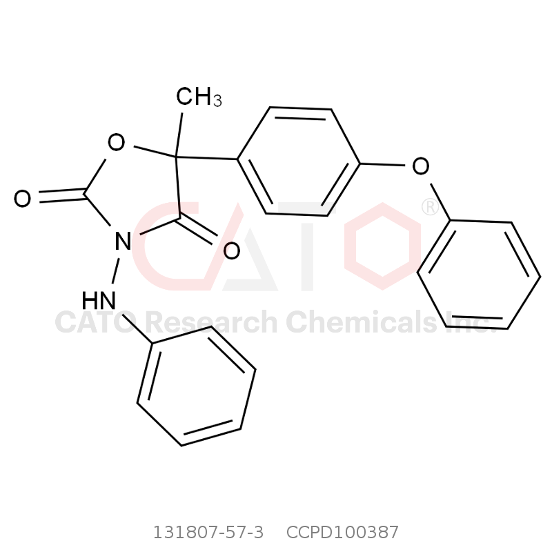 CAS No.:131807-57-3,恶唑菌酮