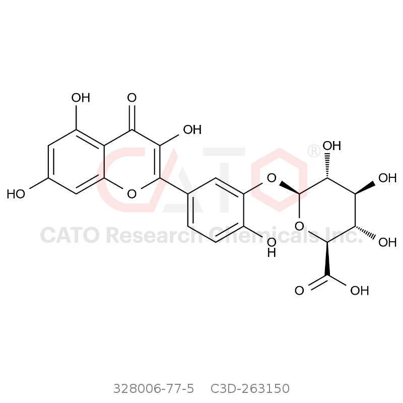 CAS No.:328006-77-5,槲皮素-3’-O-葡萄糖醛酸苷