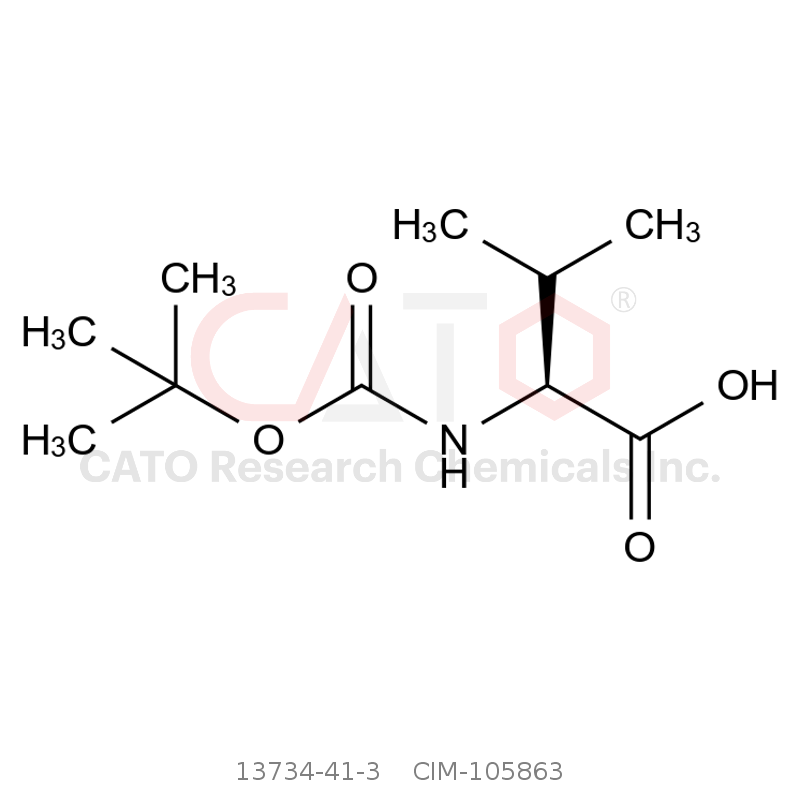 CAS No.:13734-41-3,Boc-Val-OH