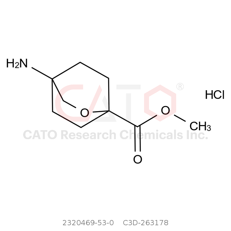CAS No.:2320469-53-0,4-氨基-2-氧杂双环[2.2.2]辛烷-1-甲酸甲酯盐酸盐