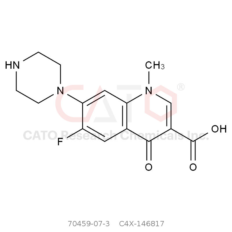 CAS No.:70459-07-3,Norfloxacin EP Impurity K