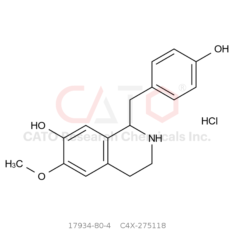 CAS No.:17934-80-4,(±)-乌药碱 HCl