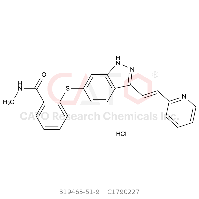 CAS No.:319463-51-9,Axitinib HCl