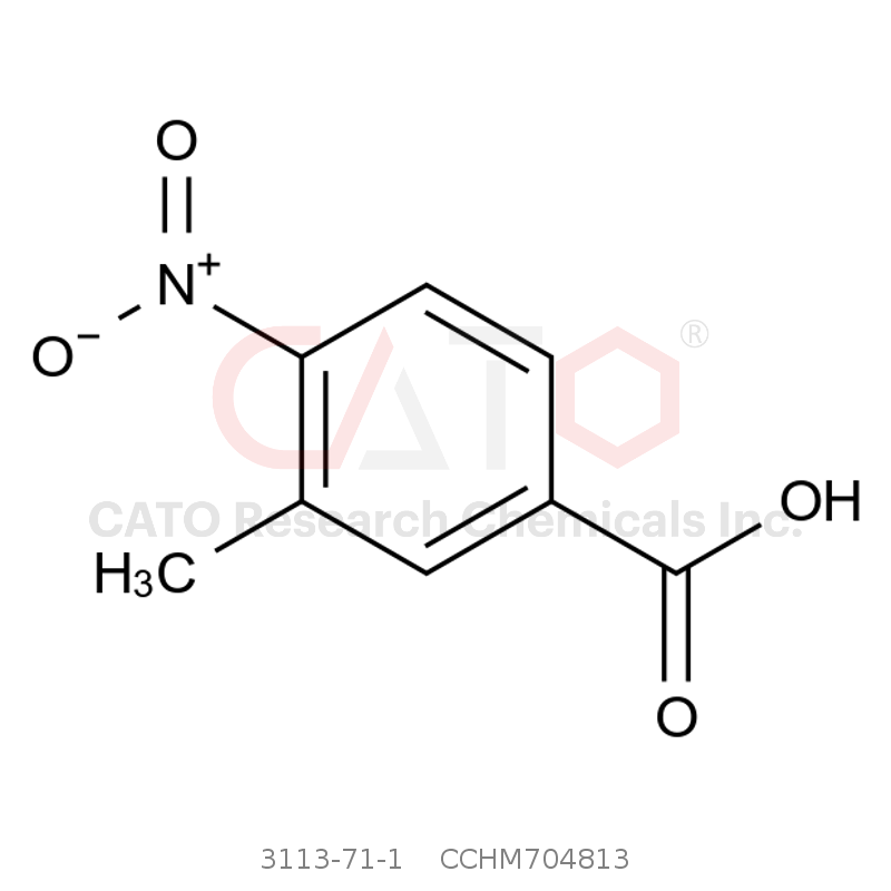 CAS No.:3113-71-1,3-Methyl-4-nitrobenzoic Acid