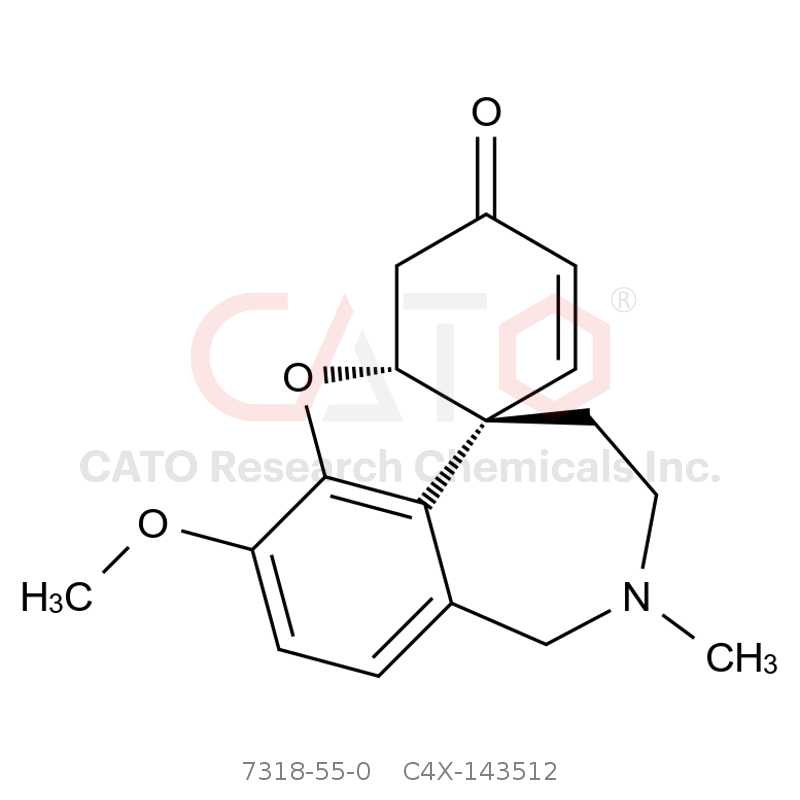 CAS No.:7318-55-0,Galanthamine Impurity 12