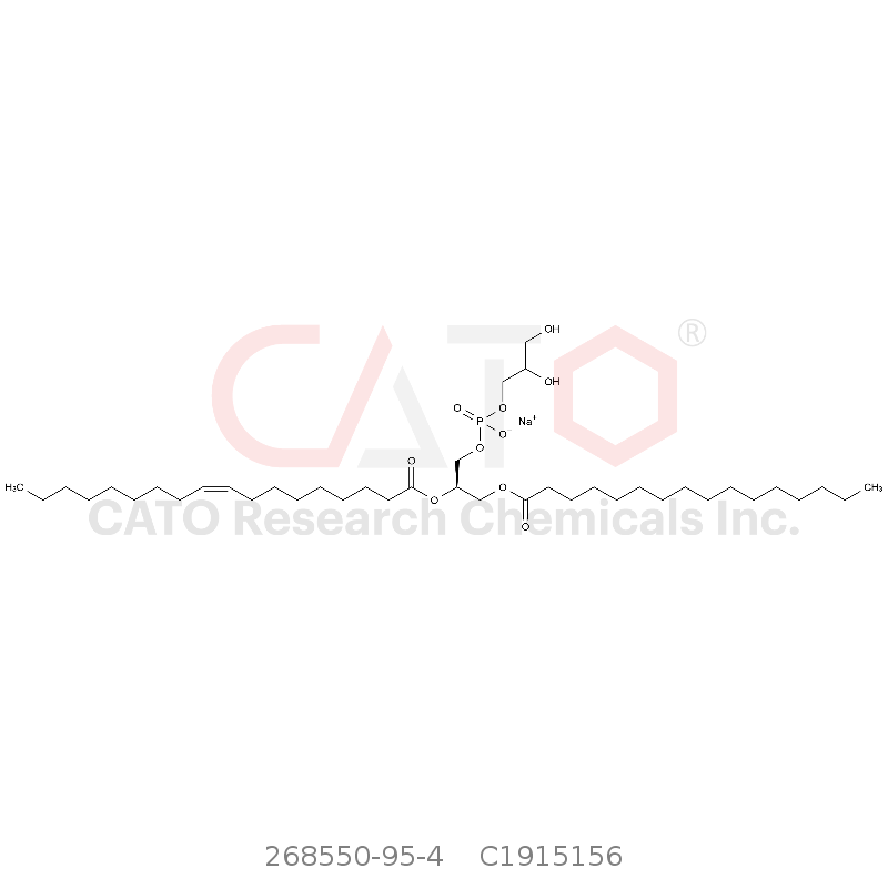 CAS No.:268550-95-4,Sodium 2,3-dihydroxypropyl ((R)-2-(oleoyloxy)-3-(palmitoyloxy)propyl) phosphate
