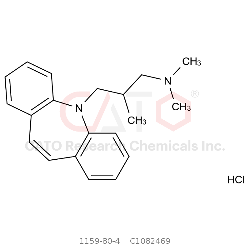 CAS No.:1159-80-4,Trimipramine EP Impurity C HCI