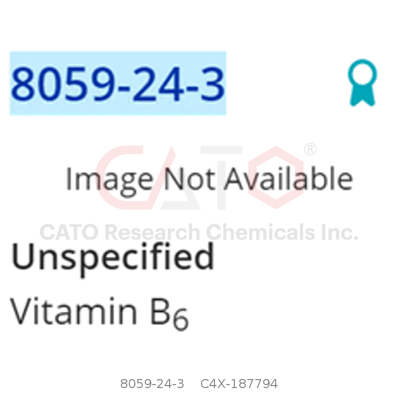 CAS No.:8059-24-3,Vitamin B6
