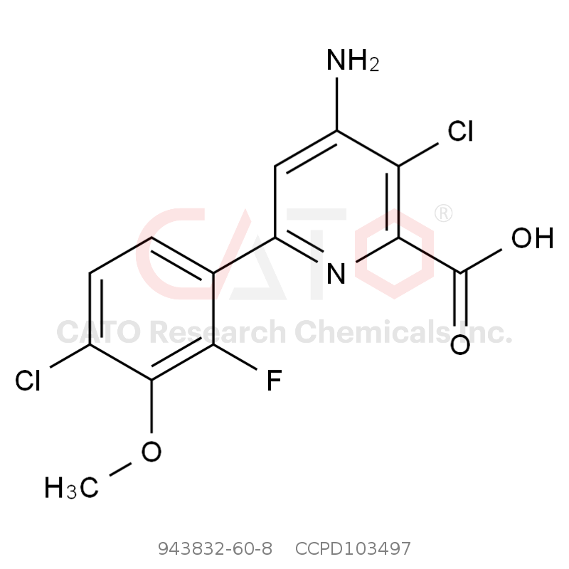 CAS No.:943832-60-8,氟氯吡啶酯(自由酸)