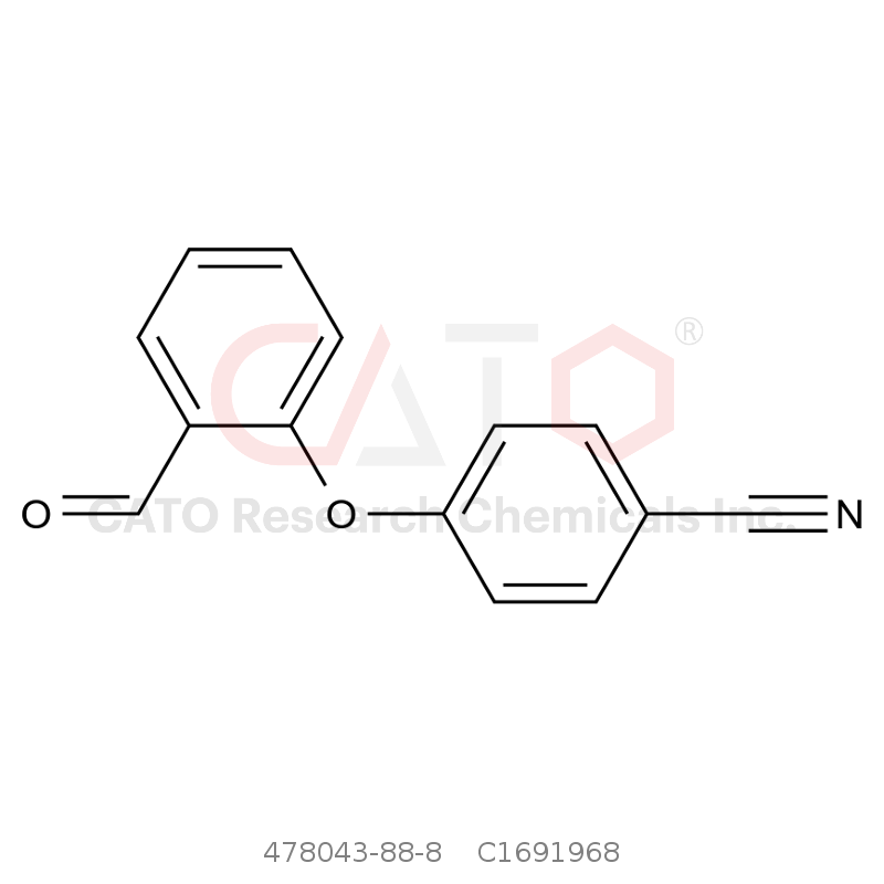 CAS No.:478043-88-8,4-（2-甲酰基苯氧基）苄腈