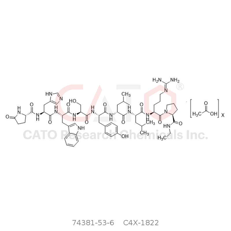 CAS No.:74381-53-6,Leuprolide Acetate
